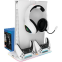 Canyon CS-5 RGB PS5 Charge Cooling Stand (CND-CSPS5W) White - фото 1