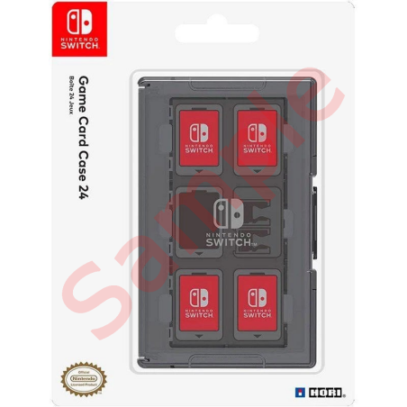 Кейс для хранения игровых карт Hori Game Card Case 24 для Nintendo Switch (873124006209) Black - фото 2