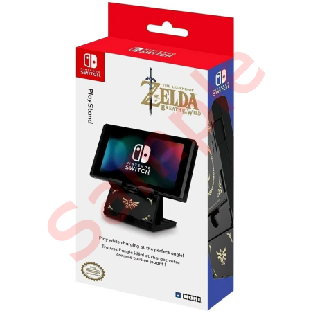 Hori Playstand Zelda for Nintendo Switch (873124006896) Black - фото 2