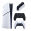 Набор Sony PlayStation 5 Slim Digital Edition 1TB White + Геймпад Беспроводной DualSense Midnight Black + Зарядное Устройство Проводной DualSense - фото 1